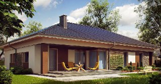 Строительство одноэтажных домов Краснокаменск цена от 23960 руб. м2
