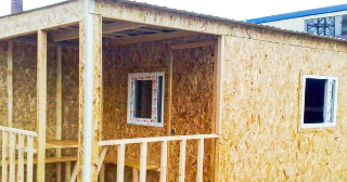 Сарай из дерева под ключ в Краснокаменске – строительствопо цене от 41668 рублей