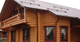 Строительство дома из оцилиндрованного бревна в Краснокаменске - от 135421 рублей